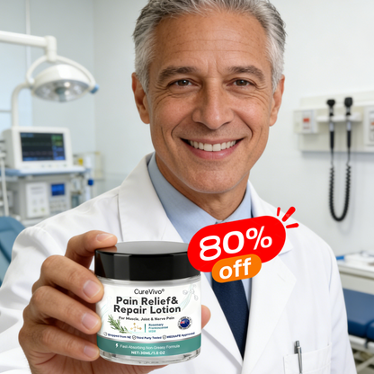 [New Year Special Offer] CureVivo® Pain Relief& Repair Lotion🤶For Muscle, Joint & Nerve Pain
