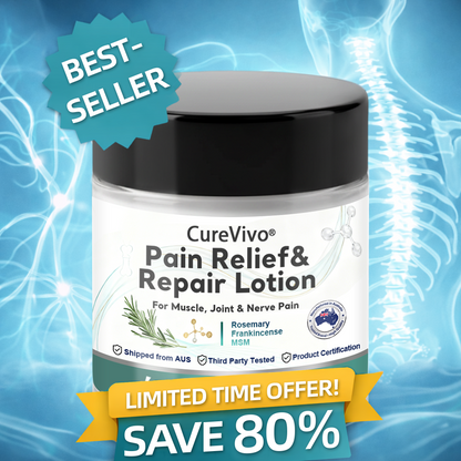 [New Year Special Offer] CureVivo® Pain Relief& Repair Lotion🤶For Muscle, Joint & Nerve Pain