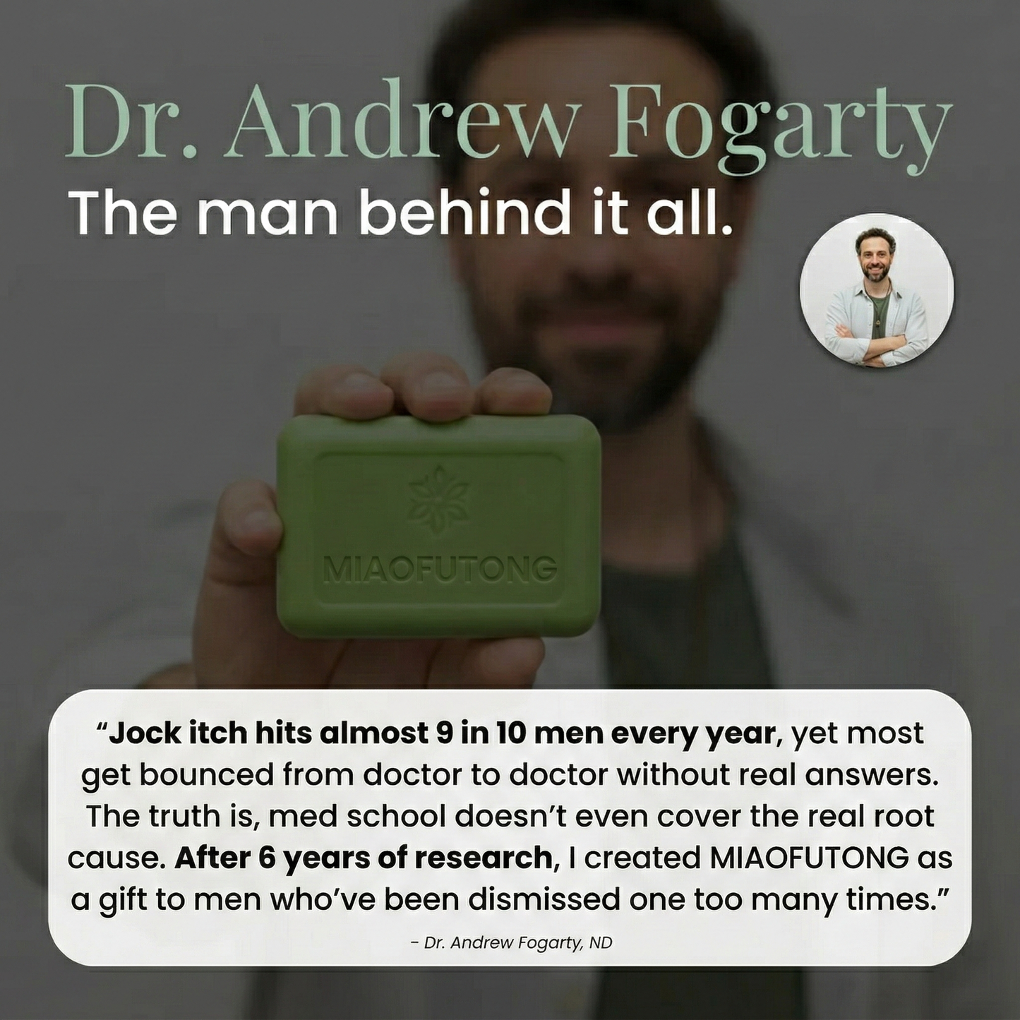 MIAOFUTONG Antifungal Soap