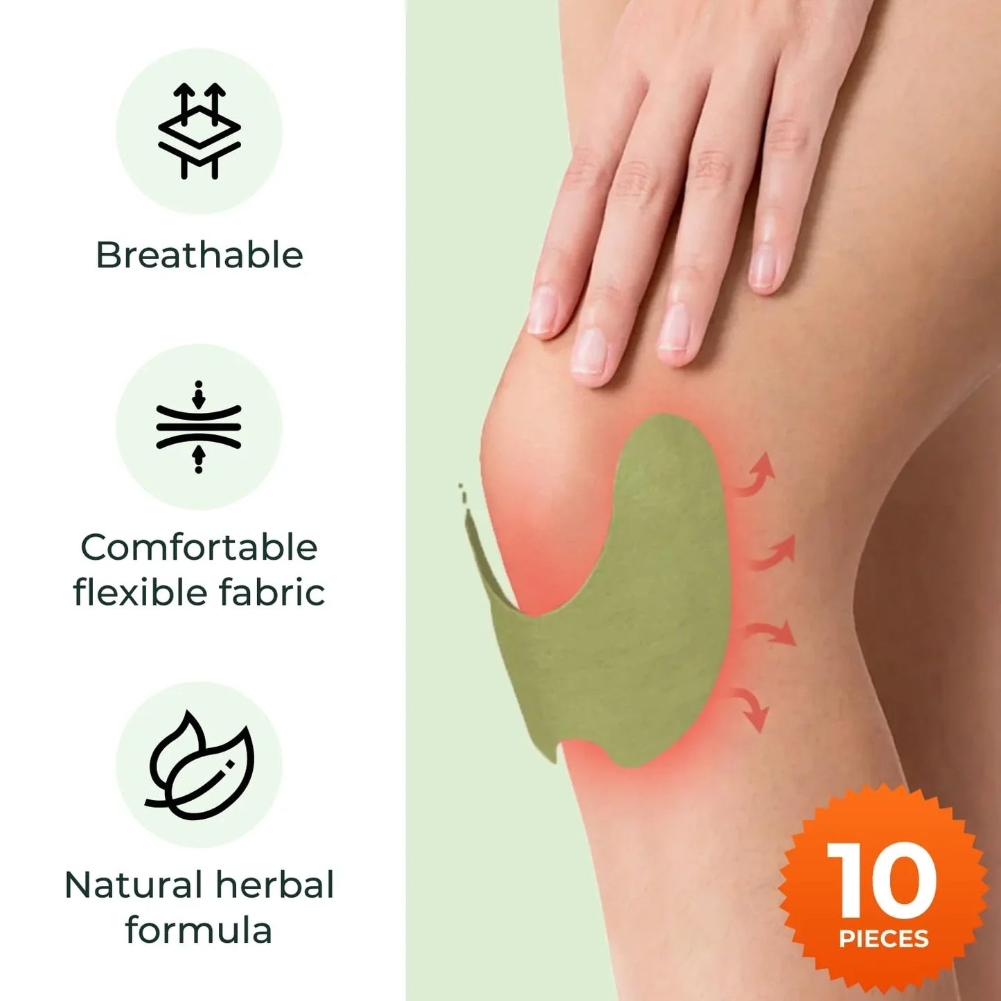 The Original Pain Relief KNEE PATCHES